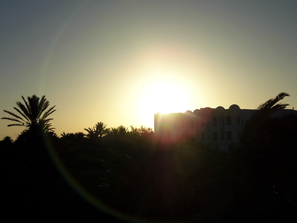 Ausblick vom Balkon zur Landesinnenseite Iberostar Waves Mehari Djerba