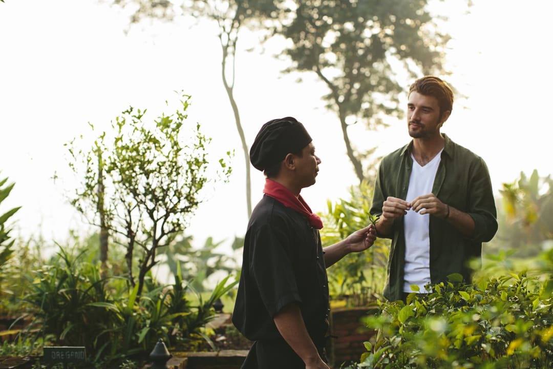 Gartenanlage Anantara Golden Triangle Elephant Camp & Resort