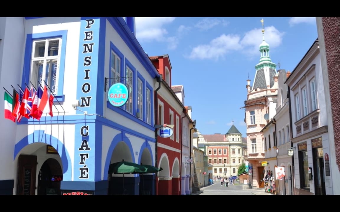 Außenansicht Centrum Tiffany Pension