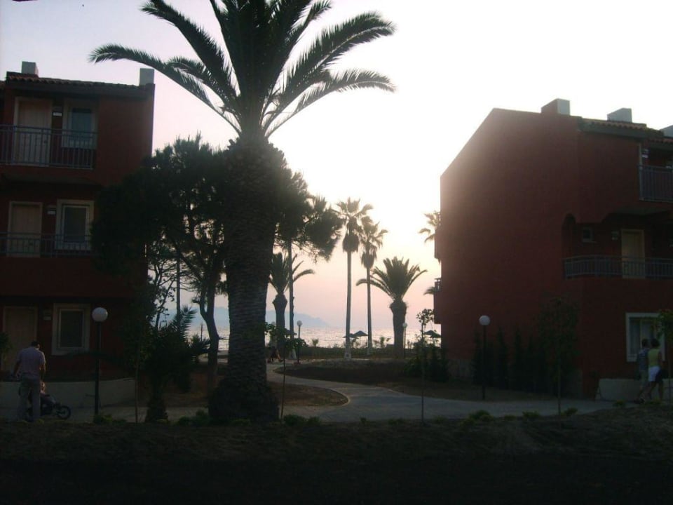 Blick aus unserm Zimmer Ephesia Holiday Beach Club