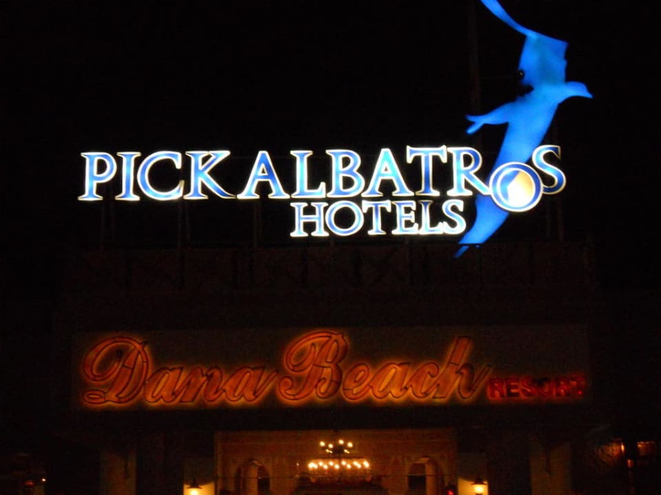 Eingang Pickalbatros Dana Beach Resort - Hurghada