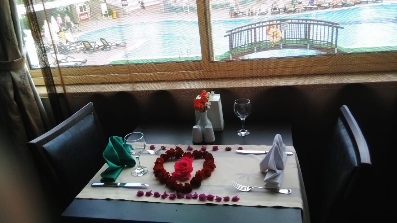 Special alex table danke alex  Aydinbey Famous Resort