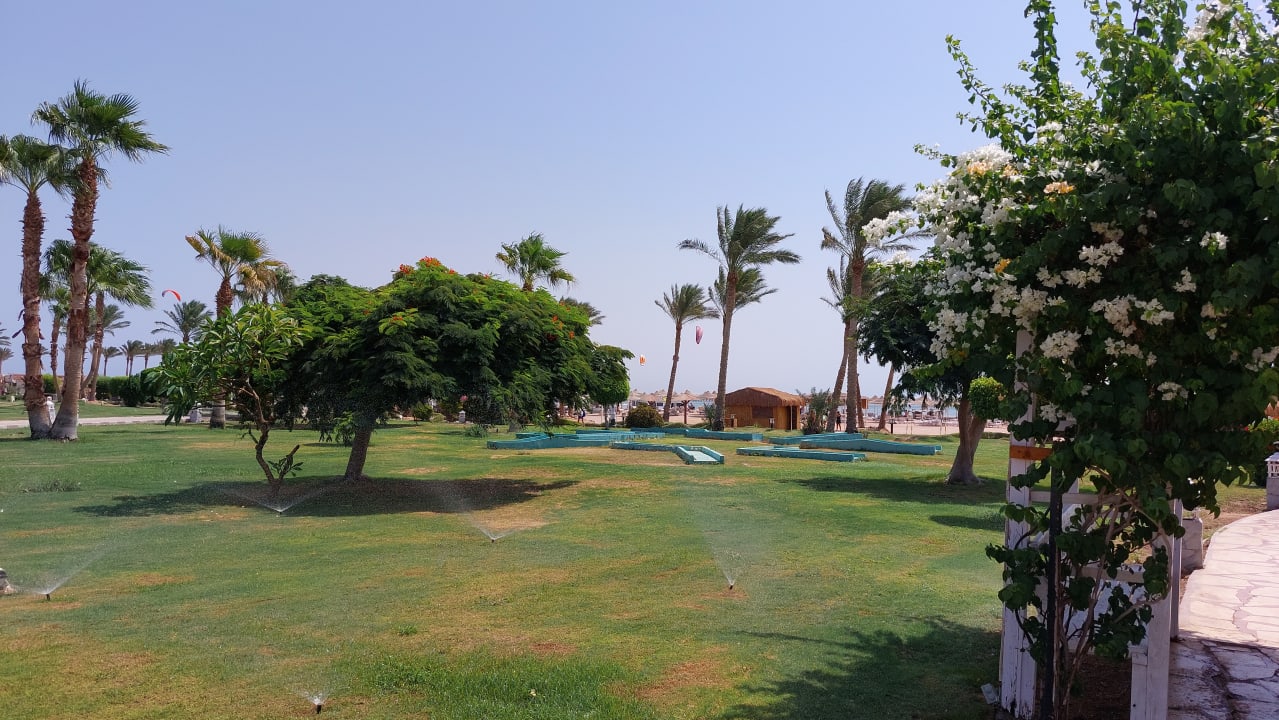 Gartenanlage Regency Plaza Aqua Park & Spa