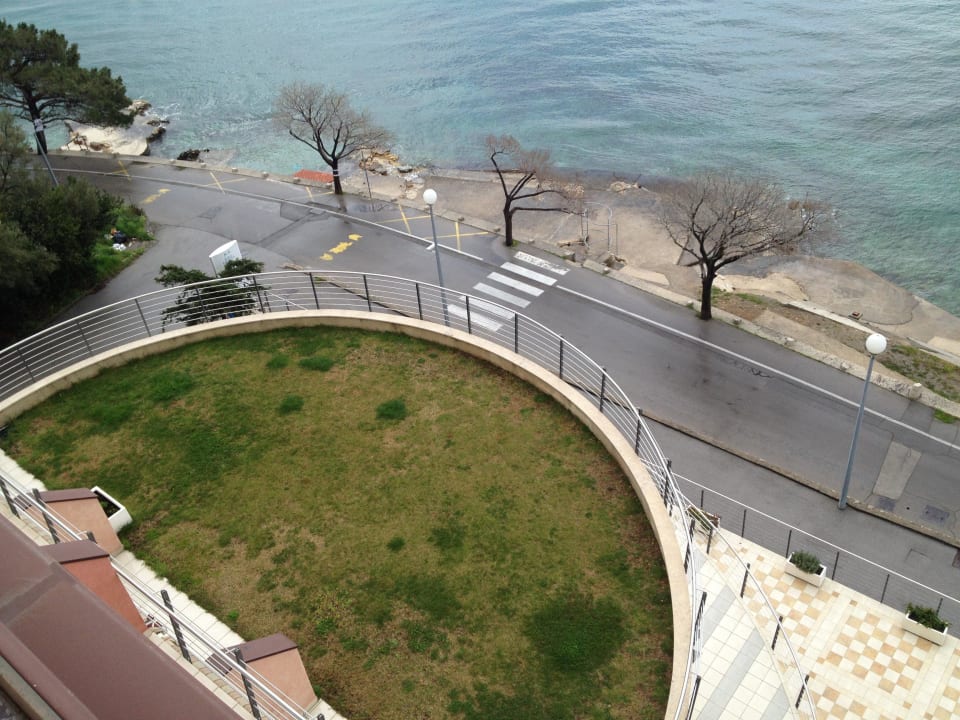 Vom Hotelzimmer nach unten Hotel Marina