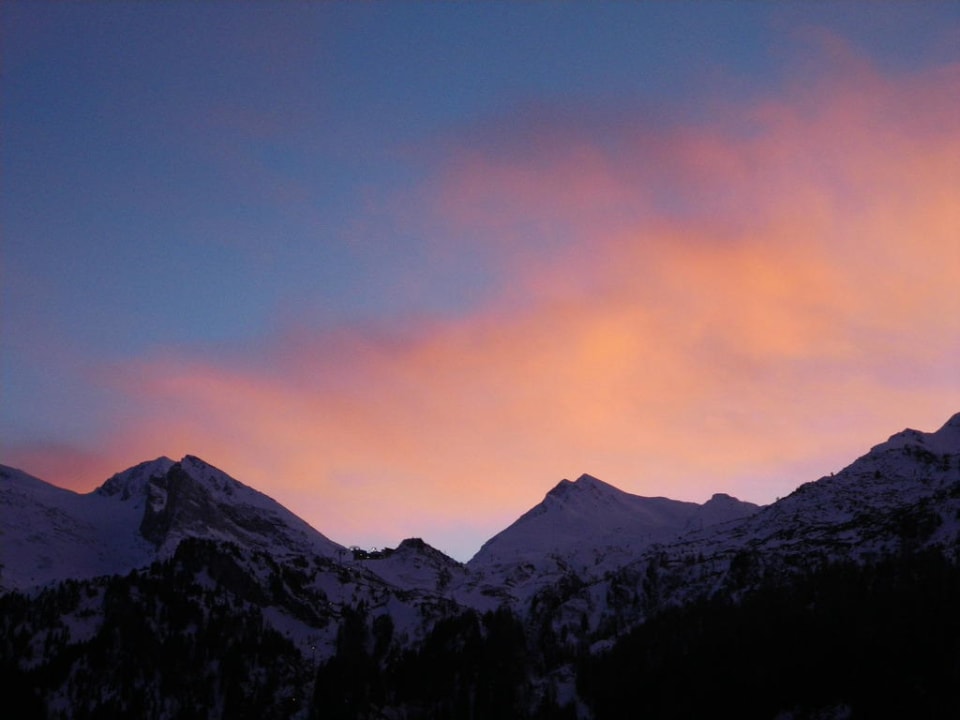 Blick von der Dachterrasse Hotel Klausnerhof