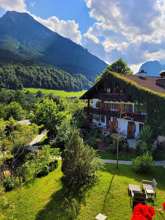 Ausblick Berghotel Rehlegg