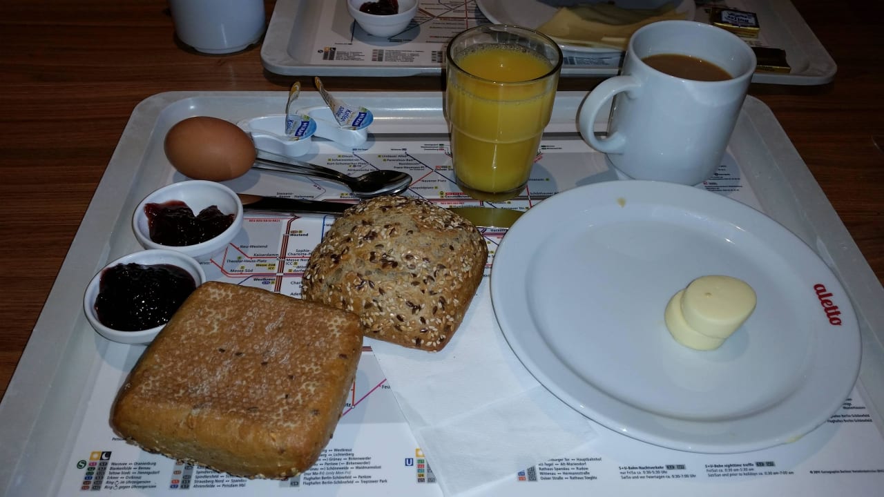 Nur mal ein kleiner Überblick über das Frühstück aletto Hotel Kudamm