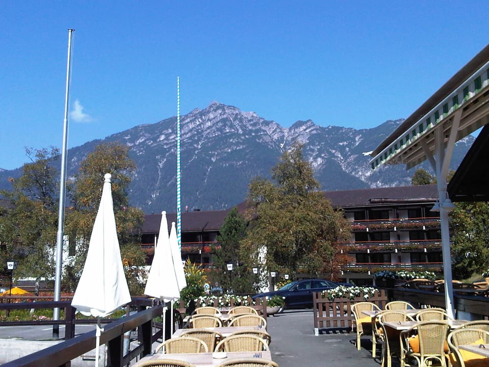 Terrasse Seehaus Riessersee Hotel