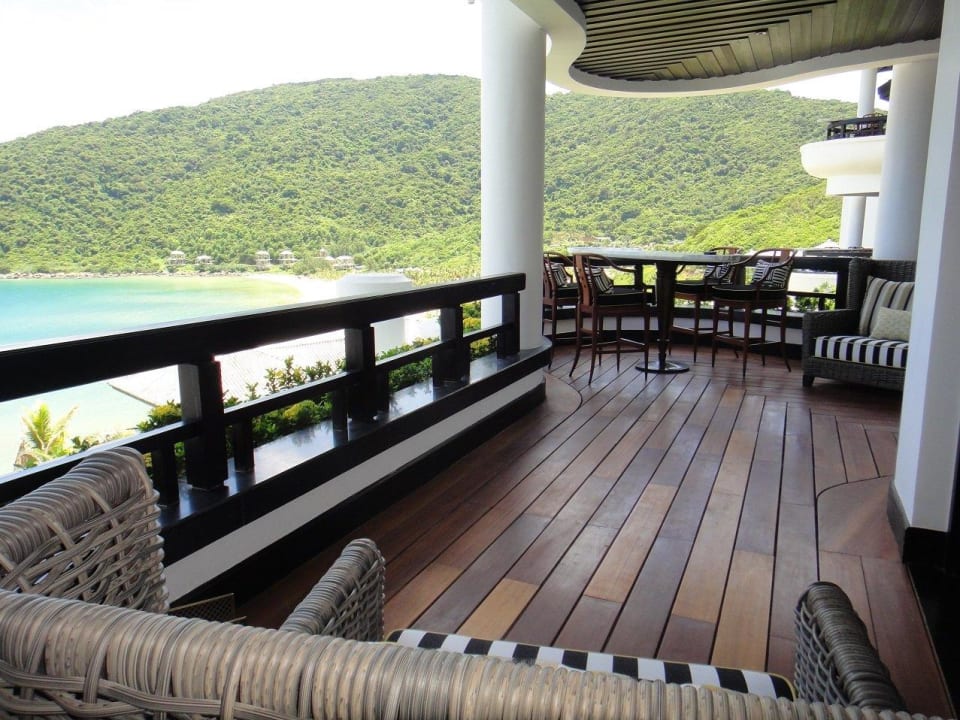 Zimmerbalkon Hotel InterContinental Danang Sun Peninsula Resort