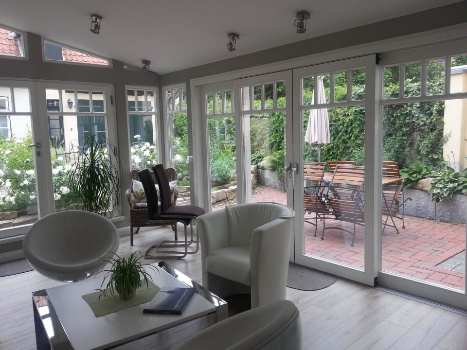 Wintergarten mit Terrasse Meeresleuchten