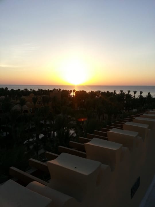 Aussicht am Morgen von der Terrasse Makadi Spa - Adults only