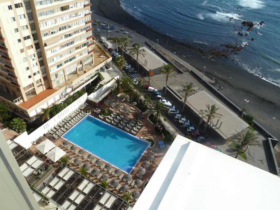 Ausblick von der 13.Etage Melia Costa Atlantis Tenerife