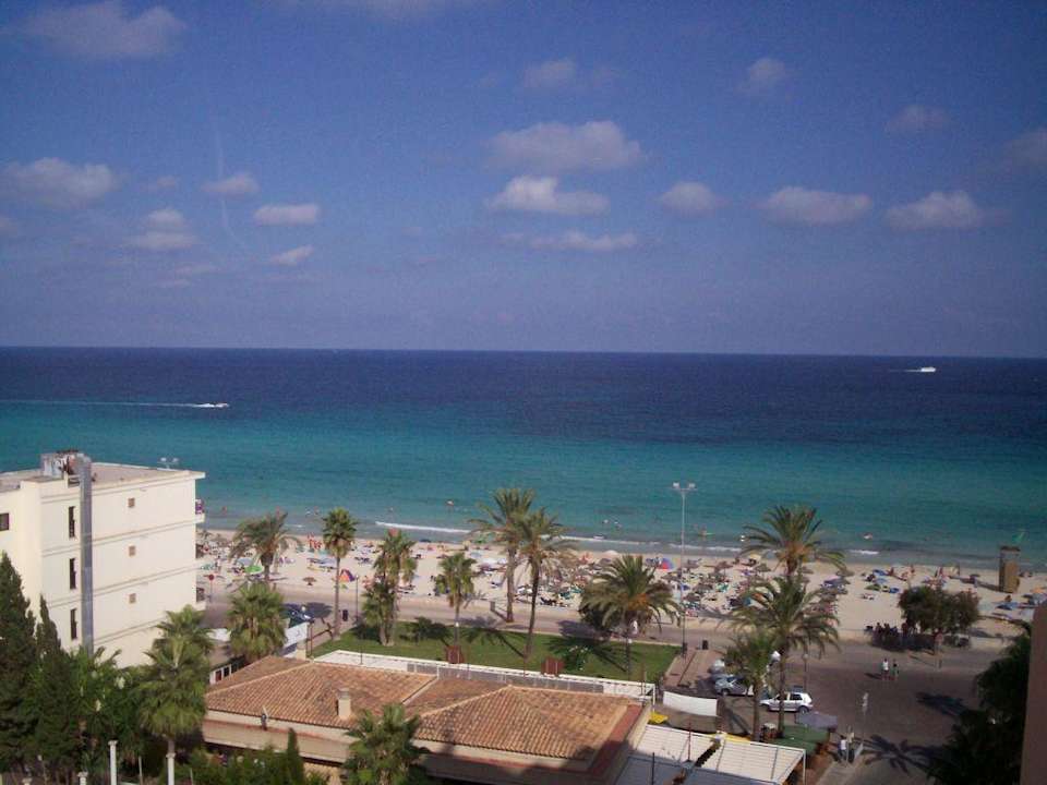 Blick vom Balkon (Seitliche Meersicht) CM Playa del Moro