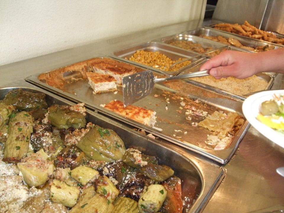 Mittagessen Hotel Calypso Beach