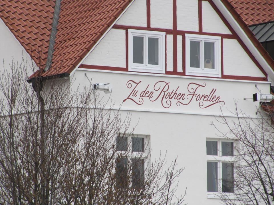 Der alte Teil des Hotels Landhaus Zu den Rothen Forellen