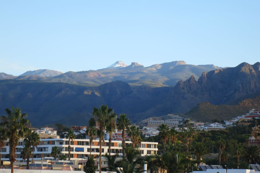 Ausblick vom Balkon auf den Tejde Alexandre Hotel Gala
