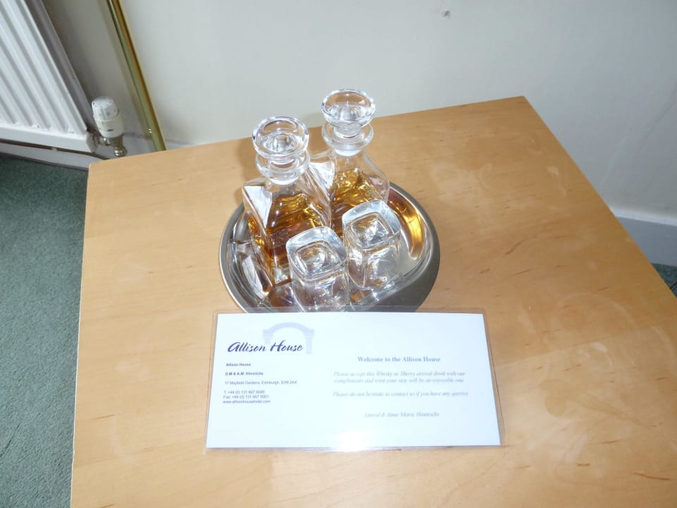 Whiskeyprobe The Allison House Hotel