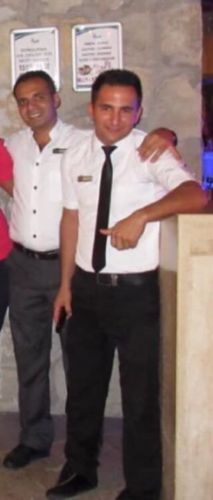 Tevik und sein Barteam  Monachus Hotel & Spa