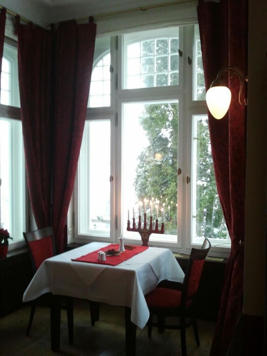 Wunderschöne Nische im Restaurant Recknitztal-Hotel Marlow
