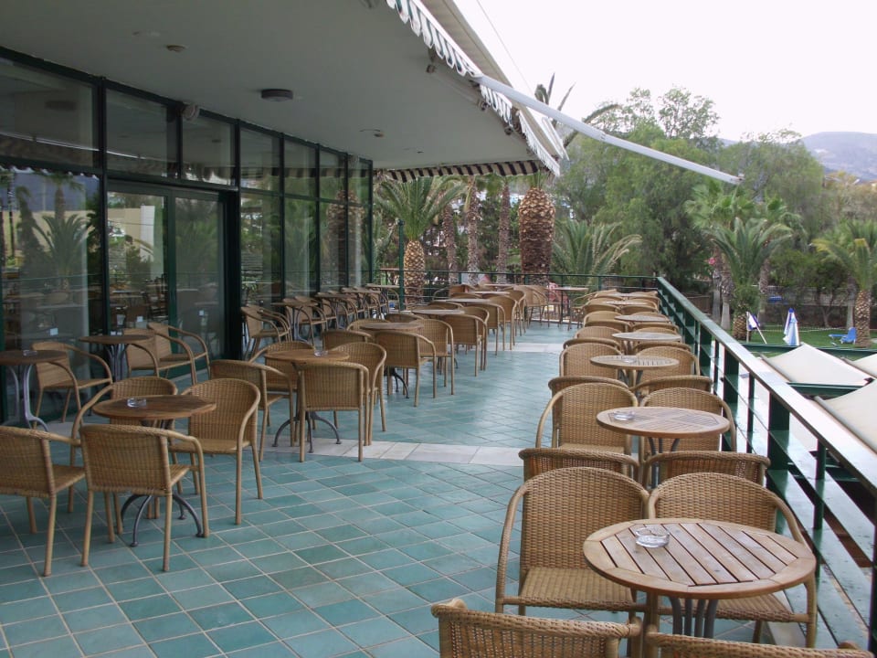 Außenbereich der Bar Calimera Sirens Beach