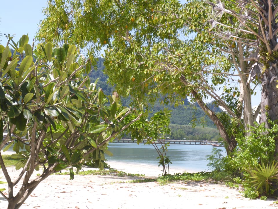 Ausblick von unserem Bungalow Koh Mook Sivalai Beach Resort