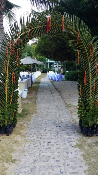 Vorbereitung thailändischer Abend Cape Panwa Hotel