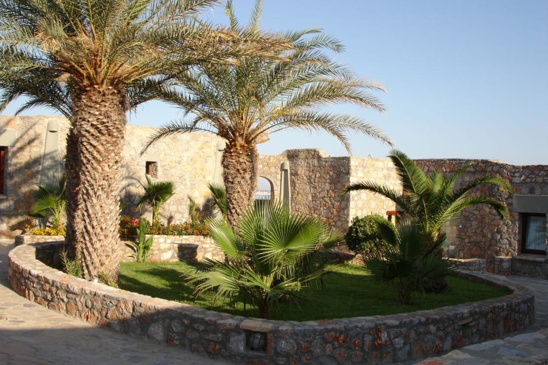 Gartenanlage mit Palmeninseln Ikaros Beach Luxury Resort & Spa - Adults Only