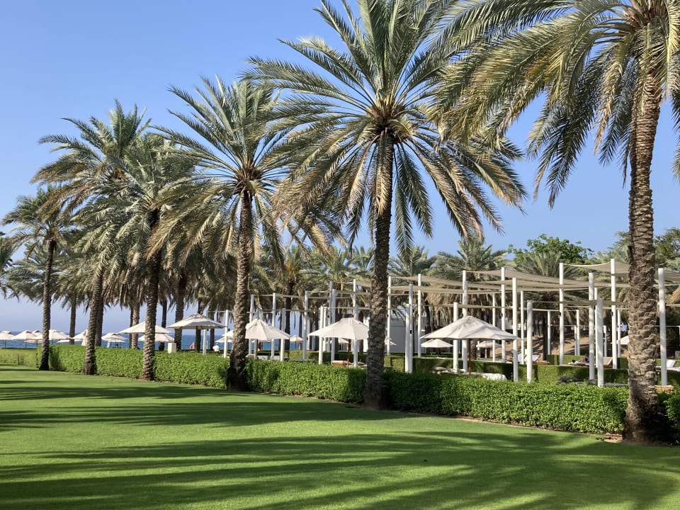 Gartenanlage The Chedi Muscat