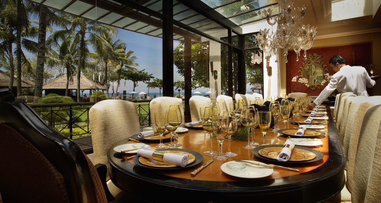 Bella Cucina Italian Restaurant Surya dining room InterContinental Bali Resort
