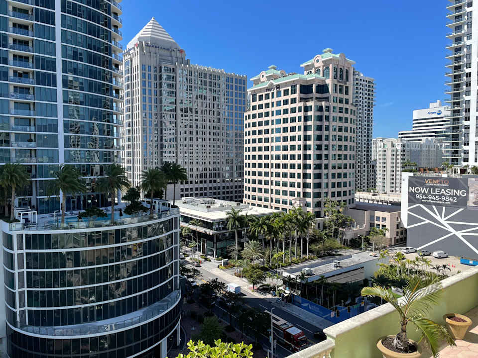 Ausblick Riverside Hotel