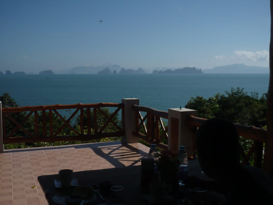 Blick vom Frühstückstisch Esmeralda View Resort