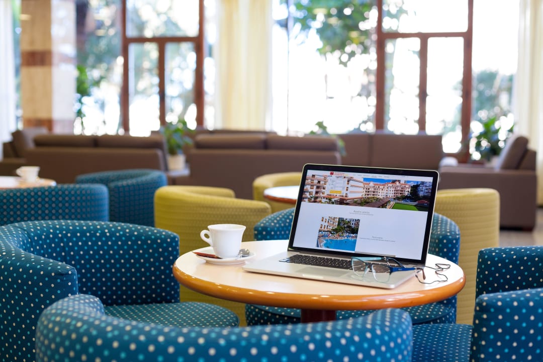 Hall - recepción Apartamentos Casablanca