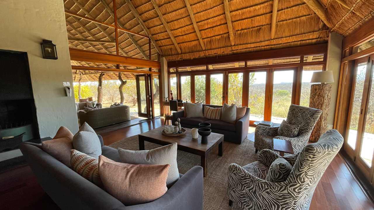 Lobby Rhulani Safari Lodge