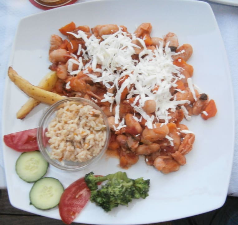 Dicke Bohnen Gigantes Zorbas Hotel Studios & Apartments