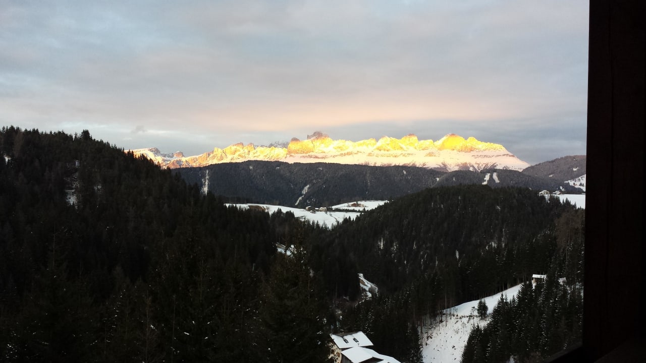 Wunderschöner Ausblick vom Zimmerbalkon  Ganischgerhof Mountain Resort & SPA