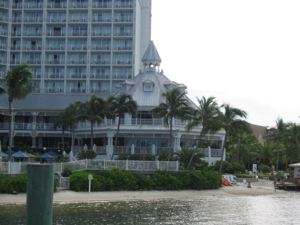 Hotel vom Steg aus Hotel Sanibel Harbour Marriott Resort & Spa