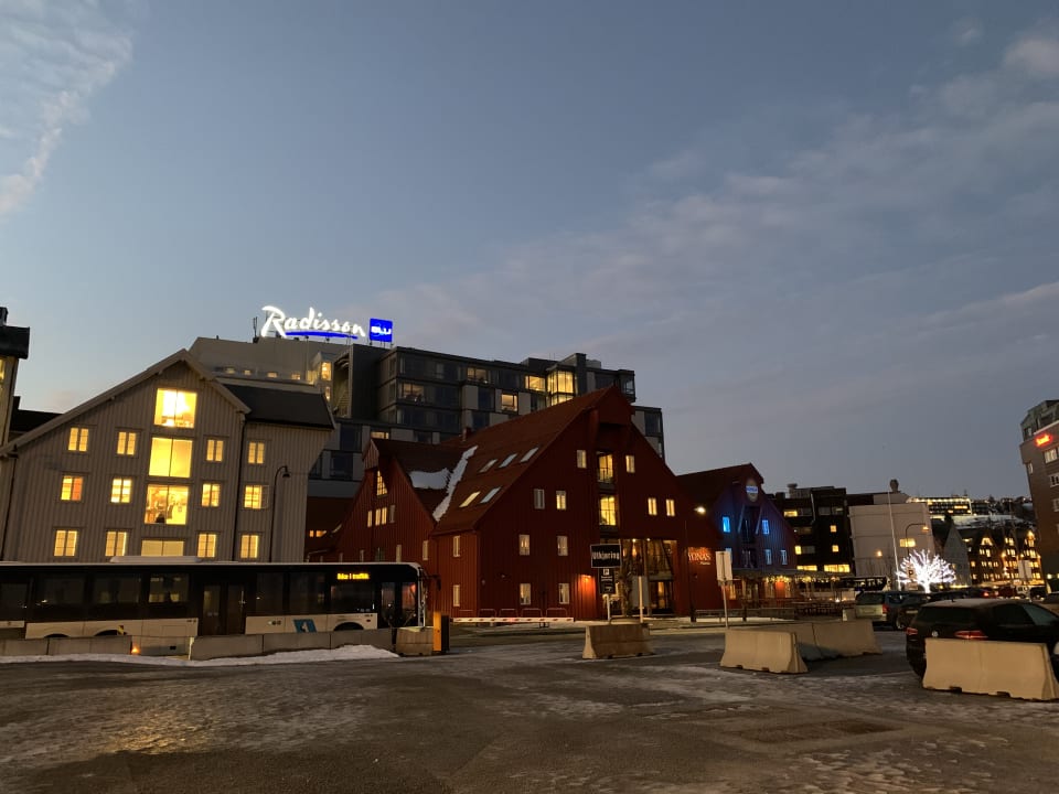 Außenansicht Radisson Blu Hotel Tromso