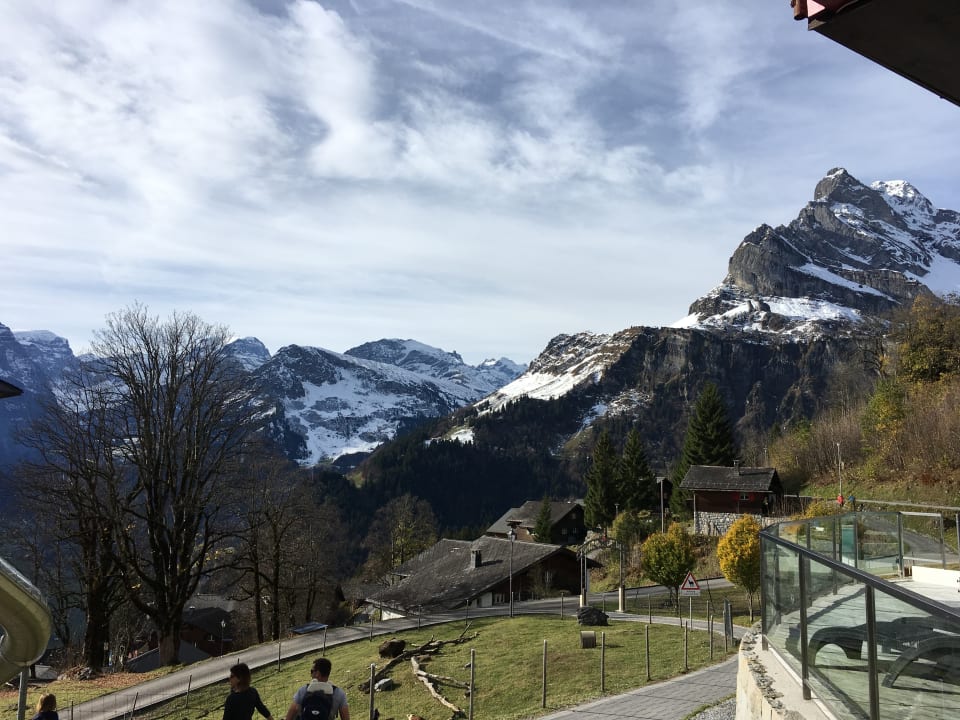 Ausblick Märchenhotel Braunwald