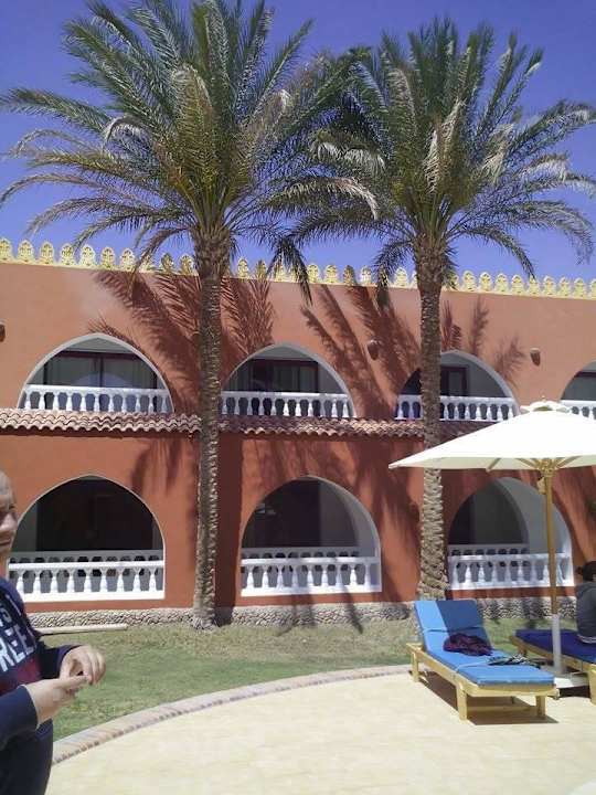 Beim kleien Pool Pickalbatros Alf Leila Wa Leila Resort - Neverland Hurghada