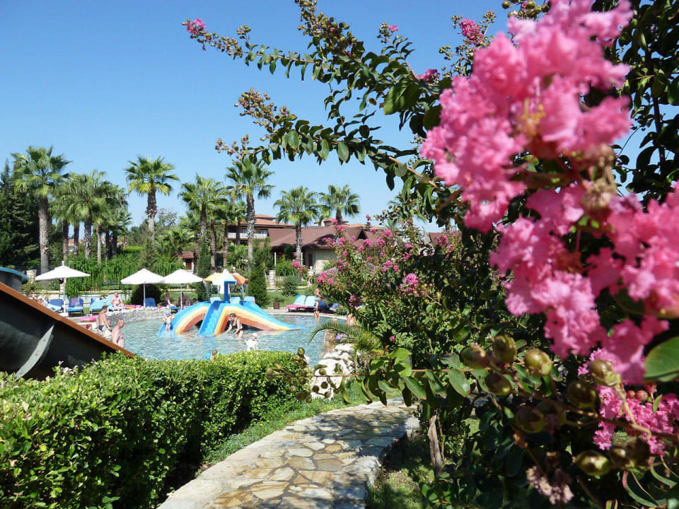 Blick auf den Kinderpool in der Amazon Water World Club Grand Aqua