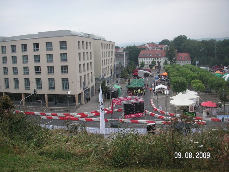 Hotel von oben Dorint Hotel am Dom Erfurt