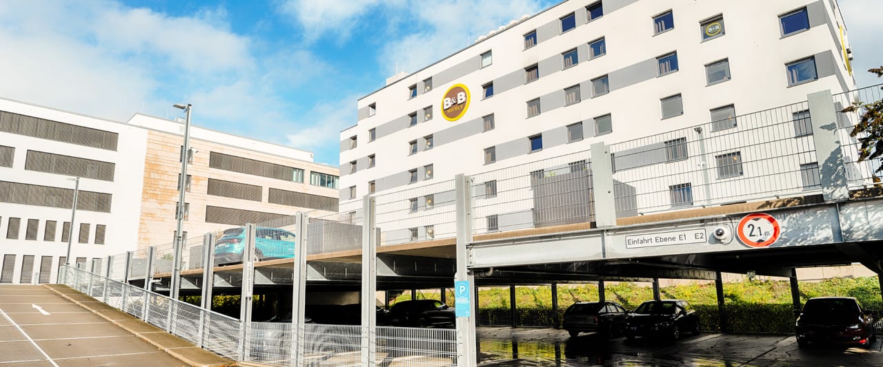 Außenansicht B&B HOTEL Wiesbaden-Hbf