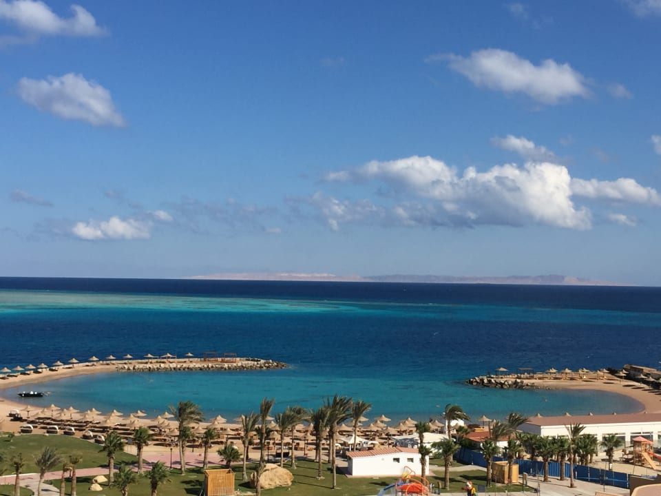 Ausblick Hilton Hurghada Plaza