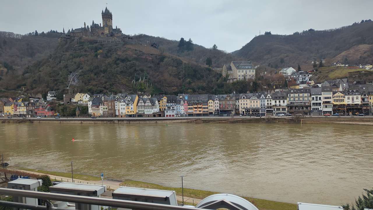 Ausblick Moselstern Hotel Brixiade & Triton
