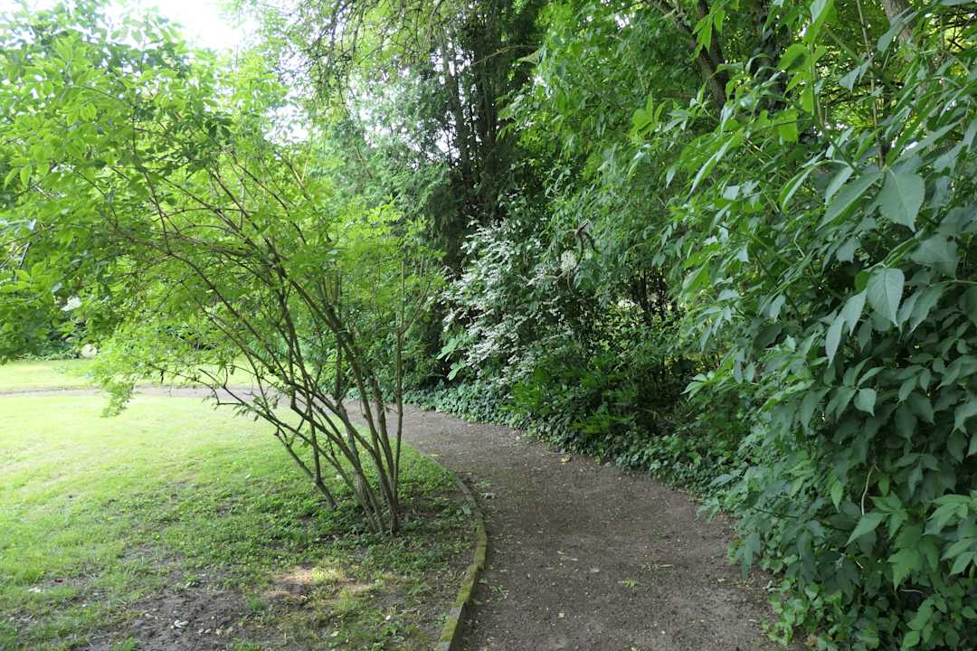 Gartenanlage Architektenhaus am Pewsumer Tief