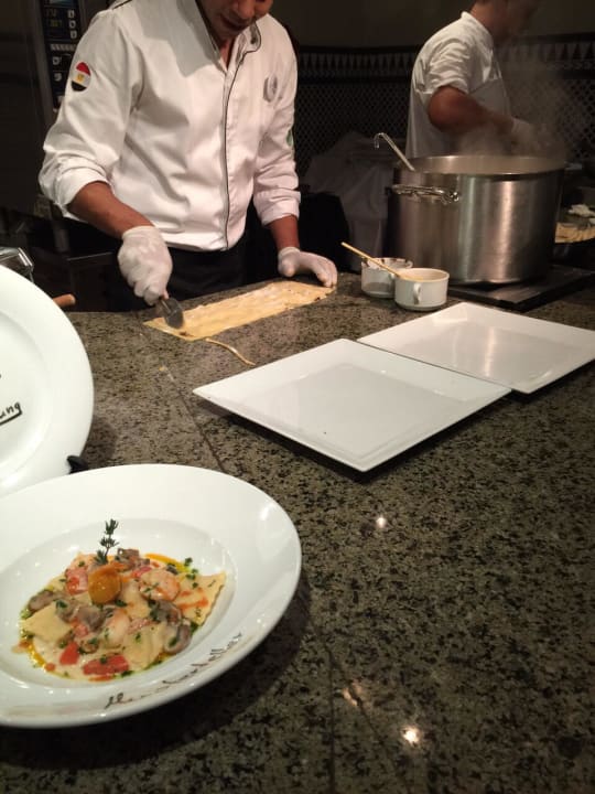 Frische Ravioli nach Wunsch  ROBINSON SOMA BAY