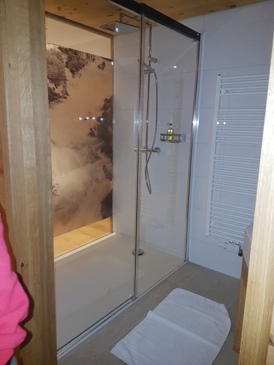 Badezimmer Dusche Hotel Olympia