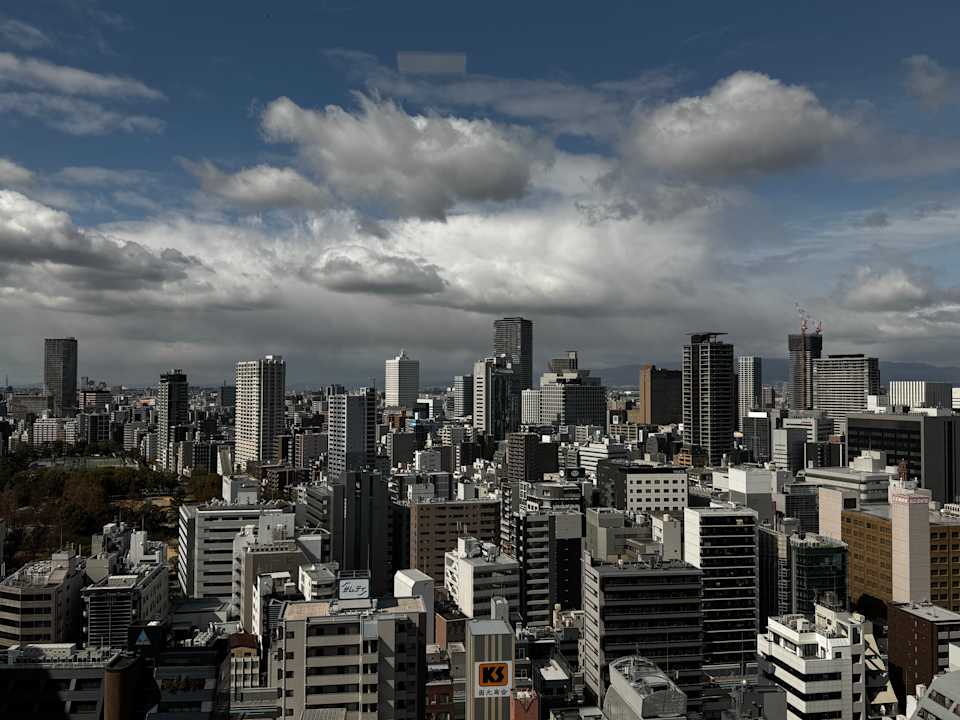 Ausblick The Royal Park Hotel Iconic Osaka Midosuji