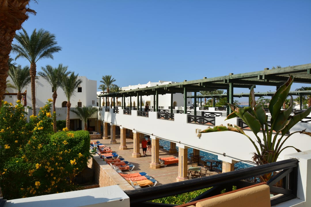 Aus einer Terrasse Sharm Plaza
