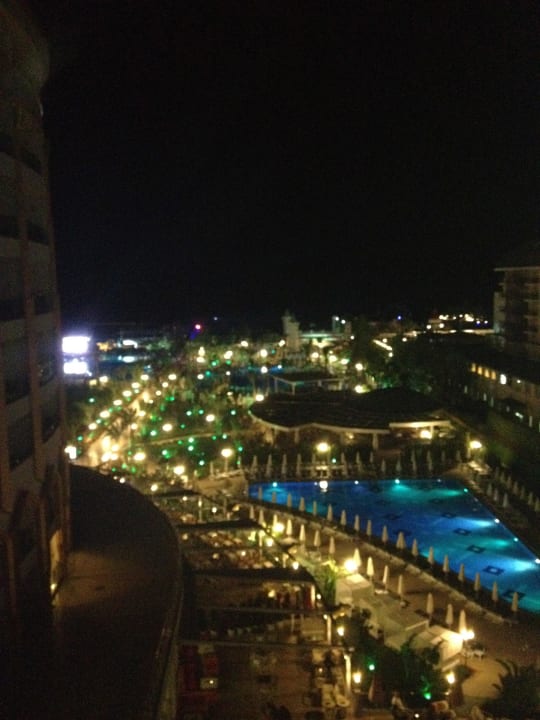 Blick vom Zimmer  Hotel Delphin Imperial